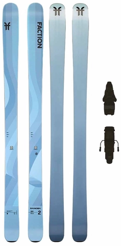 Faction Dancer 2 m/toppturbinding Topptur/Freeride - Unisex