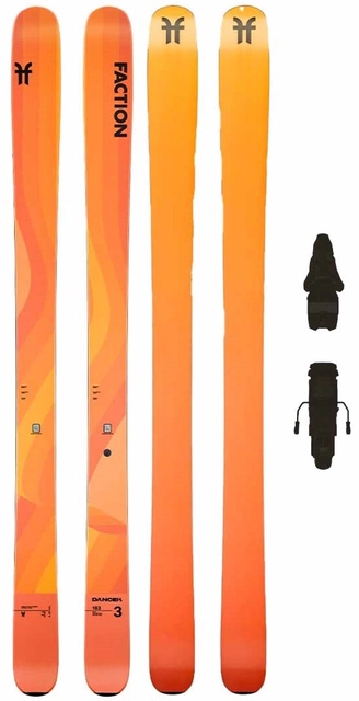 Faction Dancer 3 m/binding Topptur/Freeride - Unisex 