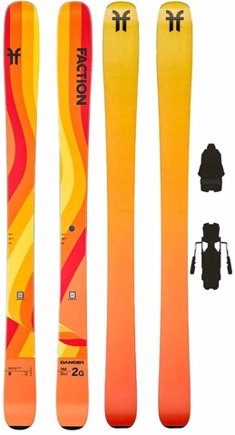 Faction Dancer Grom Long m/binding All Mountain/Freeride - Barn