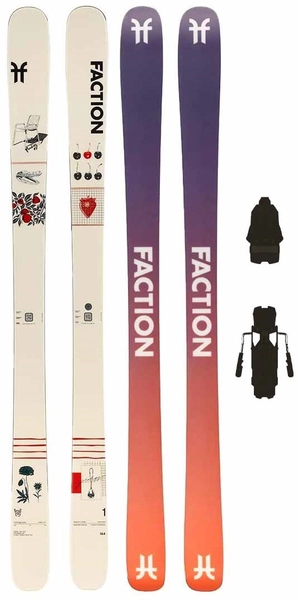 Faction Prodigy 1 Capsule m/binding Freestyle - Dame