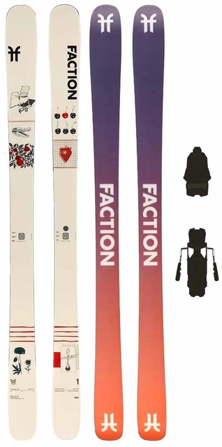 Faction Prodigy 1 Capsule m/binding Freestyle - Dame 