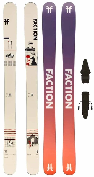 Faction Prodigy 3 Capsule m/binding Topptur/Freeride - Dame