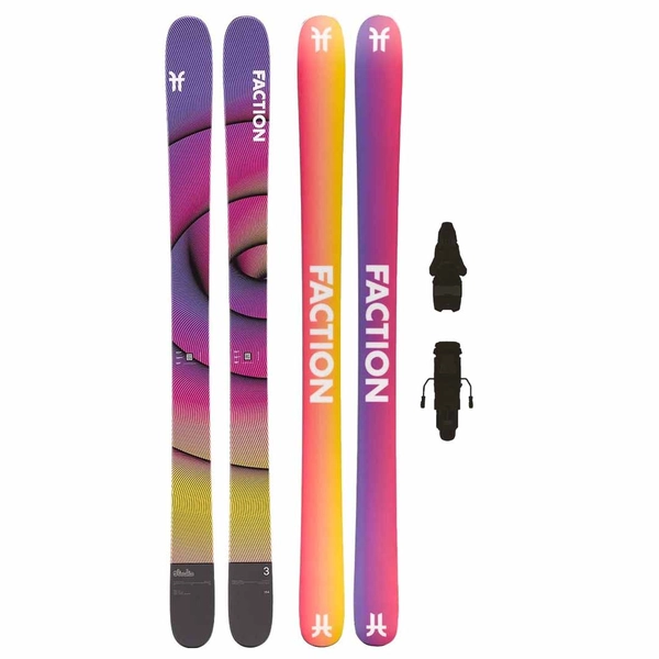 Faction Studio 3 m/binding Topptur/Freeride - Unisex