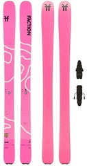 Faction Agent 2 m/binding Topptur/Freeride - Unisex - Pink