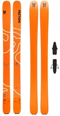 Faction Agent 3 m/binding Topptur/Freeride - Unisex - Orange