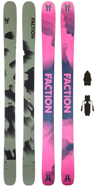 Faction Prodigy 3 m/binding All Mountain/Freeride/Freestyle - Herre