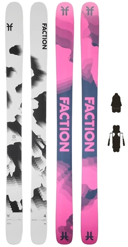 Faction Prodigy 4 m/binding All Mountain/Freestyle/Freeride - Herre