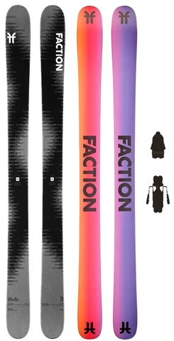 Faction Studio 3 m/binding All Mountain/Freeride/Freestyle - Unisex