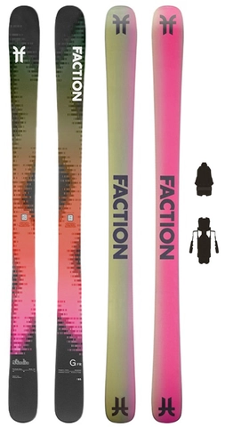 Faction Studio Grom FR m/bindiing All Mountain/Freeride - Barn