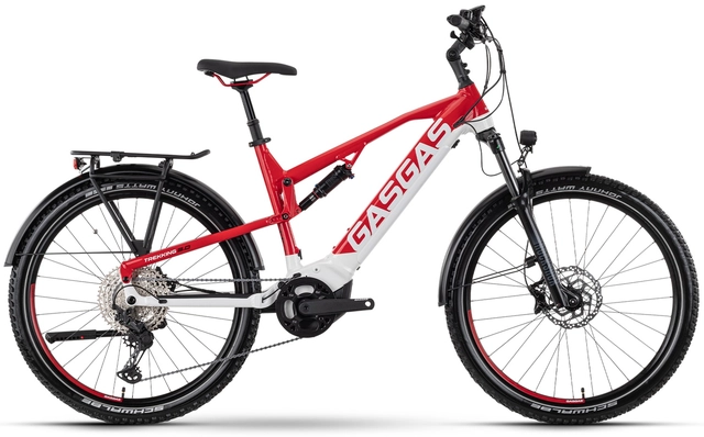 Gasgas G Trekking 3.0 M 27,5", Red/White, YSTC, 630Wh 