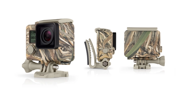 GoPro Camo Housing + QuickClip Realtree MAX-5 HERO4/3+/3