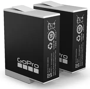 GoPro Enduro Rechargeable Battery 2-pack for HERO11, HERO10 & HERO9 Black