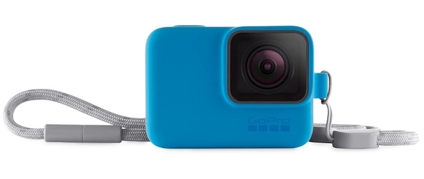 GoPro Sleeve &amp; Lanyard Blue HERO7/6/5