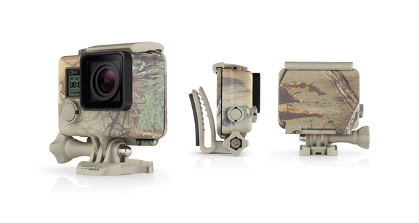 GoPro Camo Housing + QuickClip Realtree Xtra&#174; HERO4/3+/3