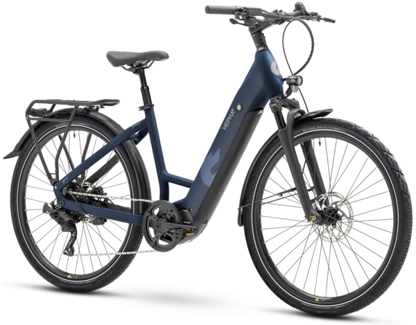 Hepha Trekking 7 Ultra Plus Low 27,5", Dark Blue, P101C, 800Wh