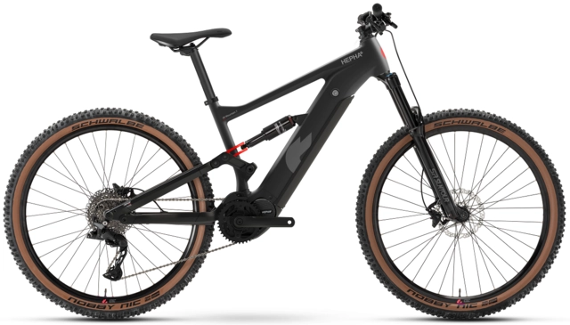 Hepha All Mountain 7 Alloy Limited M 29", Black, P101C, 708Wh 