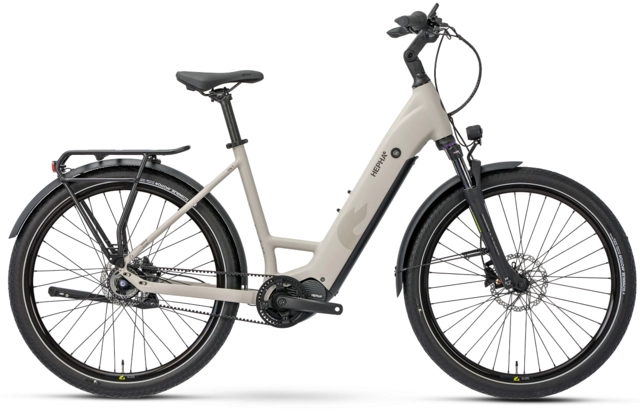 Hepha City 7 Performance Low S 27,5", Warm Grey, P101C, 708Wh 