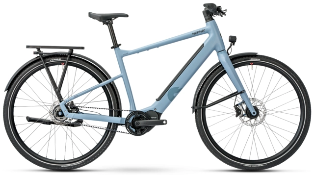 Hepha Urban 8 Ultra L 28", Blue/Grey, P110 (100Nm), 600Wh 