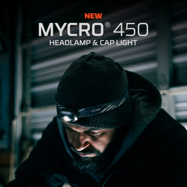 Nebo Mycro 450 Headlamp Black 