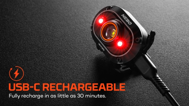 Nebo Mycro 450 Headlamp Black 