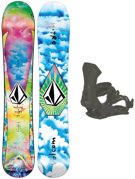 Nitro Alternator X Volcom m/binding All Mountain/Freeride - Herre