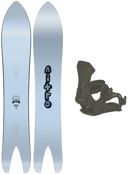 Nitro Cannon m/binding Freeride - Herre