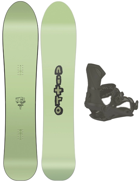 Nitro Slash m/binding All Mountain/Freeride - Herre