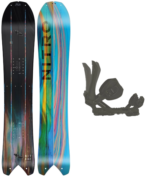 Nitro Squash Split W&#39;s m/binding Splitboardpakke - Dame