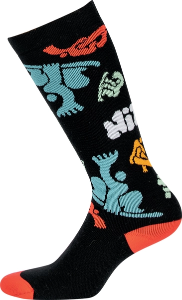 Nitro Boys Cloud 3 Socks Black/Ripper