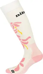 Nitro Womens Cloud 5 Socks Heather Grey/Rose - S
