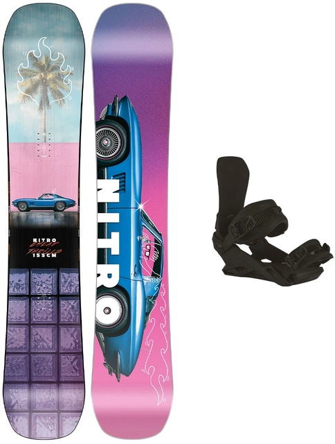 Nitro Cheap Thrills m/binding Park/Freestyle - Herre 