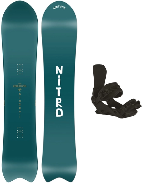 Nitro Dinghy m/binding All Mountain/Freeride - Herre