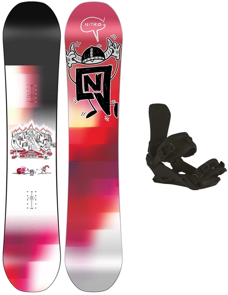 Nitro Future Team Pro MK m/binding All Mountain/Freestyle - Barn/Junior