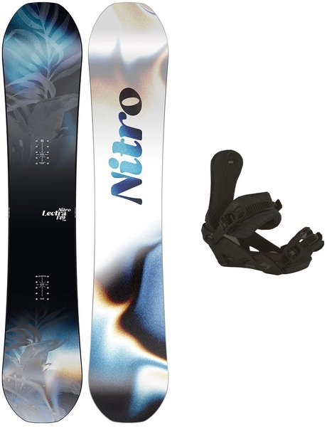 Nitro Lectra Leaf Cam-Out m/binding All Mountain - Dame