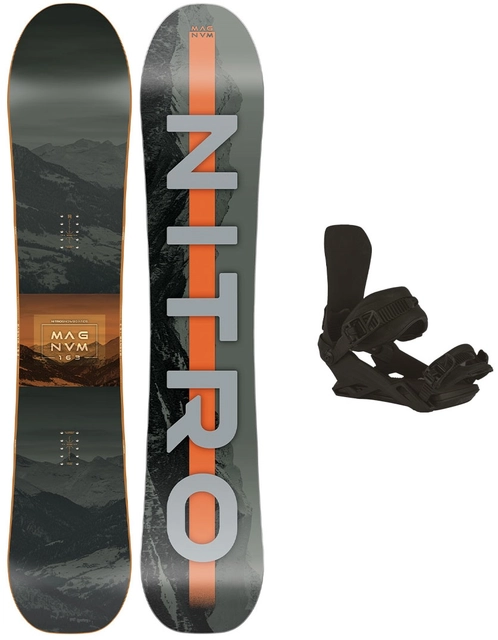 Nitro Magnum m/binding All Mountain/Freeride - Herre 