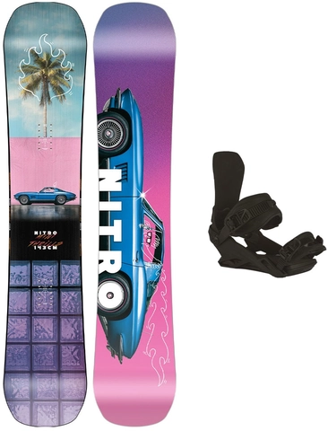 Nitro Mini Thrills m/binding Park/Freestyle - Barn/Junior