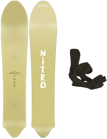 Nitro Pow m/binding Freeride - Herre