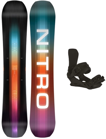 Nitro Team m/binding All Mountain/Freestyle - Herre