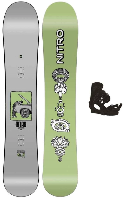 Nitro Alternator m/binding All Mountain/Freeride/Freestyle - Herre 