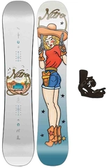 Nitro Beauty m/binding All Mountain/Freestyle - Dame