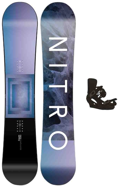 Nitro Fate m/binding All Mountain/Freestyle - Dame 