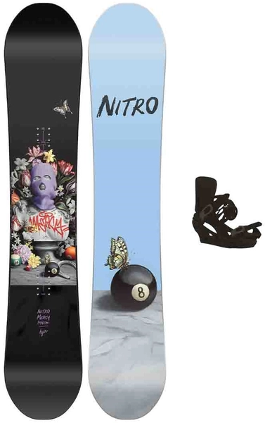 Nitro Mercy m/binding Freestyle - Dame