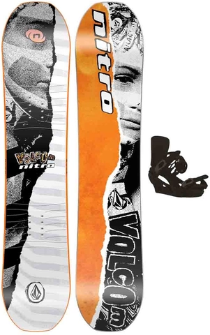 Nitro Ripper Kids x Volcom m/binding All Mountain - Barn