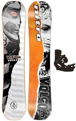 Nitro Ripper Youth x Volcom m/binding All Mountain - Barn