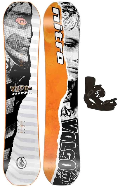 Nitro Ripper Youth x Volcom m/binding All Mountain - Barn 