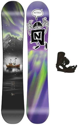 Nitro Team Pro Kleveland m/binding All Mountain/Freestyle - Herre