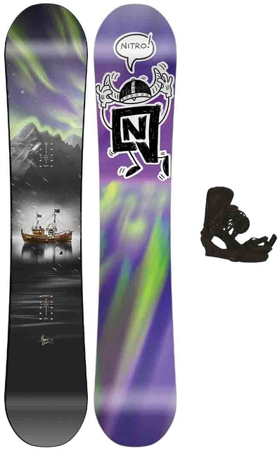 Nitro Team Pro Kleveland m/binding All Mountain/Freestyle - Herre 