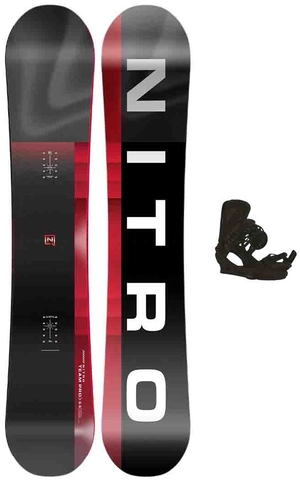Nitro Team Pro m/binding All Mountain/Freestyle - Herre
