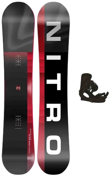 Nitro Team Pro m/binding All Mountain/Freestyle - Herre