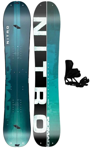 Nitro Nomad Split m/binding Splitboardpakke - Herre